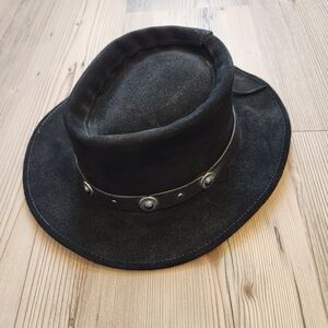 Minnetonka Leather Hat Large